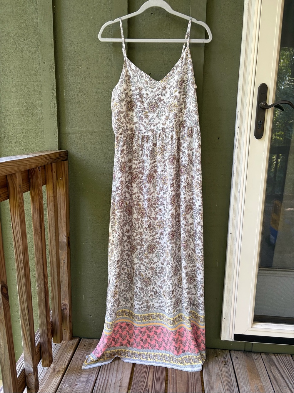 LOFT Boho Floral Maxi Dress